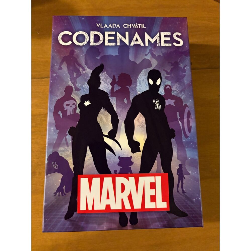Codenames Marvel Edition Board Game USAopoly Vlaada Chvatil Played Twice